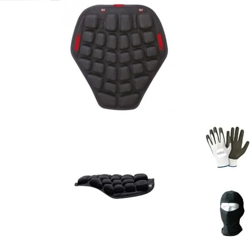 farbrothersonline Compatible avec Malaguti F10 Jet Line 50 Amérique, coussin Air pour selle de moto et scooter ergonomique universel, couvre-selle à gonfler et déboucher coussin pour morroïdes,