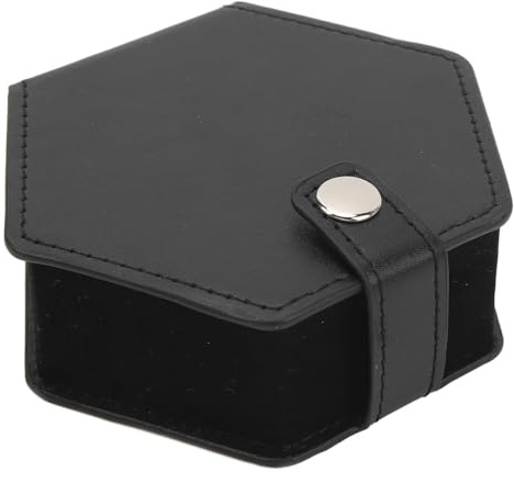 Étui de Rangement pour dés, étui de Protection en Cuir PU pour dés DND, boîte d'organisation de dés avec rainures en éponge Douce, étui de Support de dés Portable pour Jeux de dés