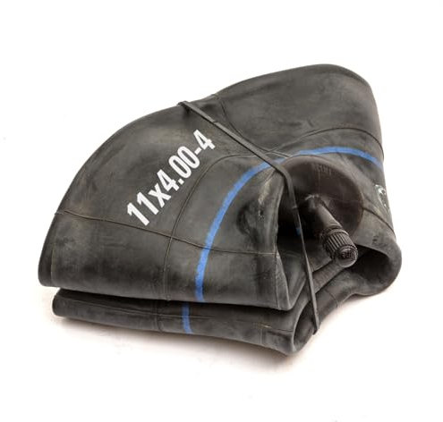 Heavy Duty Inner Tube 11x4.00-4 Straight Valve TR13 Butyl Rubber 4 Inch Wheel Ride On Lawn Mower Lawnmower 11 x 4.00-4