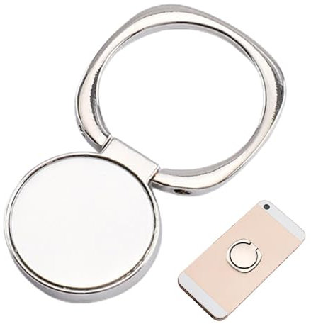 Ring Grip For Phone Case - Ultra Thin Stylish Ring Holder Stand - Multiuse 360 Degree Rotation 180 Degree Adjustable Magnetic Phone Ring Accessories For Car Mount, Kitchen, Gym