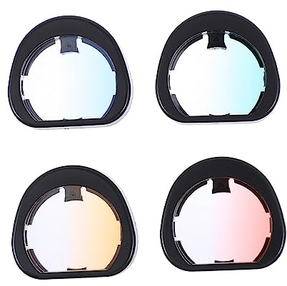 PHENOFICE 4pezzi Filtri Graduati Per Obiettivo Fotografico Compatibili Con Fotocamera Mini Kit Di Filtri Colorati Facili Da Installare Per Effetti Fotografici Creativi Accessori