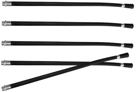 Operitacx Ugello per Estintore Tubo Flessibile in Pvc e Ferro, 5 Pezzi, Alta Efficienza di Spegnimento, Sicurezza Garantita, per Uffici e Veicoli