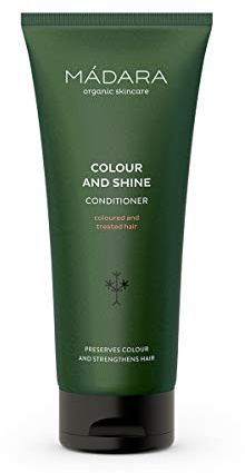 MÁDARA | Conditioner for Coloured hair and Shine 200ml – Natural Colour Conditioner, Helps protect colour and lustre, Nature-inspired hair treatment, Vegan Hair care