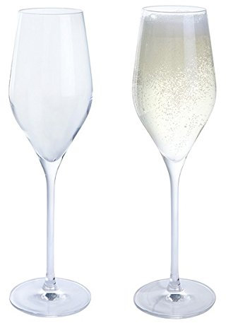 Dartington Crystal WB426/P Wine & Bar Prosecco Pair, Crystal, 16.6x85x25 cm