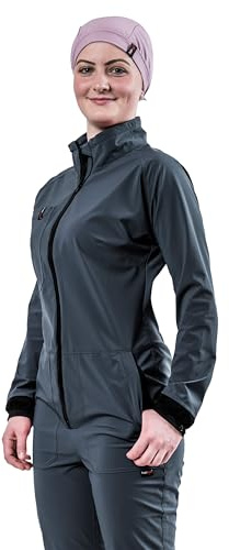 hairtex Overall Donna - Tuta da Stalla - Protegge dagli Odori, Resistente all’Acqua, Traspirante Antracite L