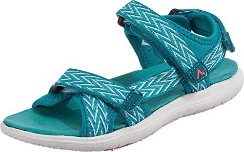 Mc Kinley Sportovado Femme Sandales de randonnée, Blue Aqua White, 39 EU
