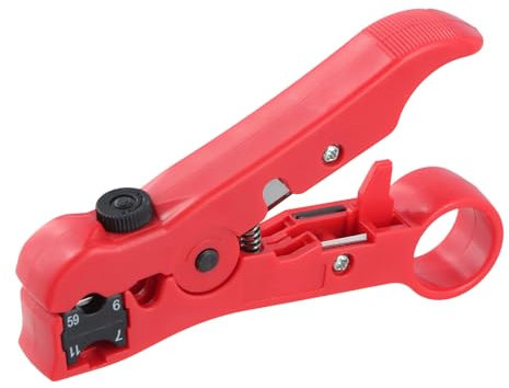 Husalsea Pelacables automático y herramienta de corte, herramientas de electricistas de primera calidad para pelar y cortar fácilmente cables, ideal para cortadores de cables, pelacables eléctricos y