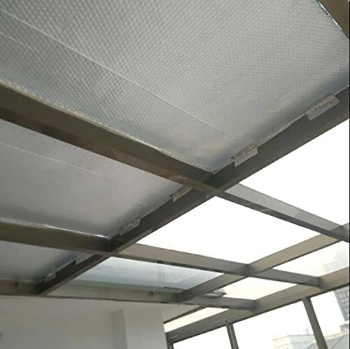 Vapour Barrier Damp Proof Membrane Thermal Foil Insulation Roll Bubble Insulation Radiator Heat Reflector Wall Lining Paper 1mx20m/3.2x65.6ft Enhanced Wall Protection for Improved Insulation