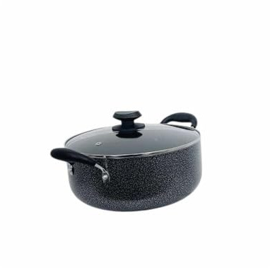 13-1/2 (34CM) Nonstick Sauce Pot Sauce Pan with Lid, 18 QT Cooking Pot, Double Handles