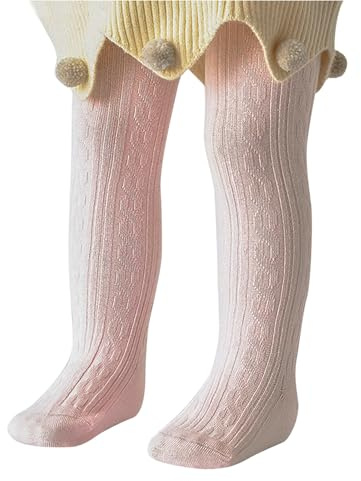 Zando Toddler Tights 2T-4T Baby Seamless Leggings Girls Pink Blue Stockings