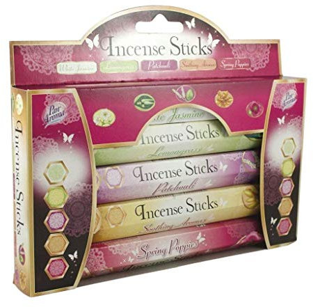 Pan Aroma - Assorted Incense Stick Set - 80 Sticks (1)
