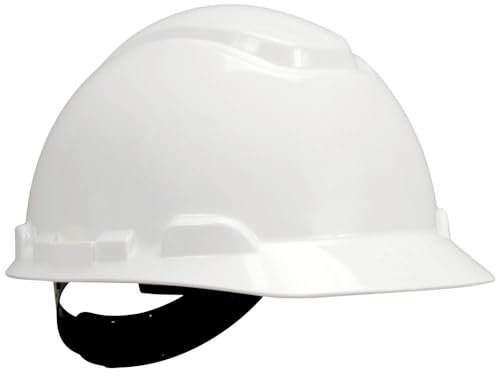 3M H700NVI - H700 Casco con ventilación, blanco, arnés de ruleta