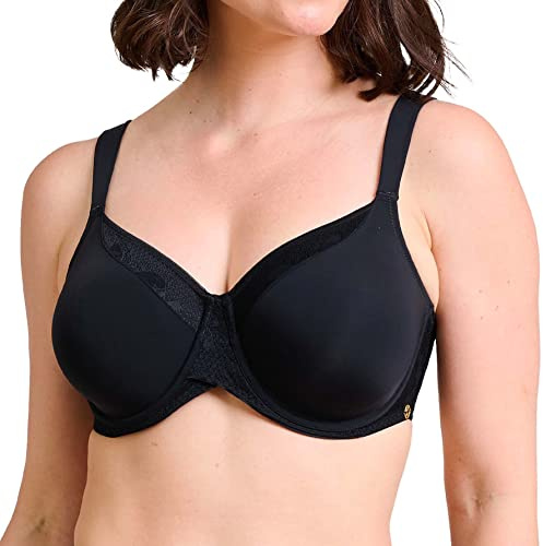 Sans Complexe Femme Perfect Shape_79aae00 Soutien-gorge Minimiseur, Noir, 90C EU