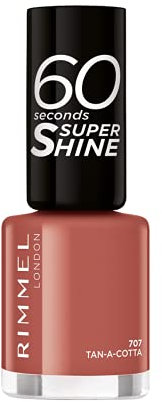 Rimmel london - rimmel 60 secondes super shine 707 tan a cotta