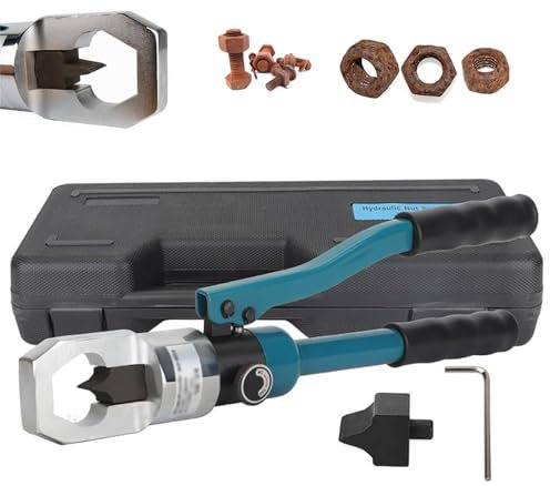 KJHYYPP Coupe d'écrou hydraulique, séparateur de Boulon d'écrou Robuste, utilisé pour enlever Les écrous rouillés endommagés, pour diamètre intérieur de Filetage M8-M24/M8-M27/M10-M30 30 (27)