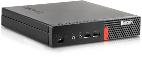 Lenovo ThinkCentre, Mini Pc Tiny, Intel i7-6700T 4 Core 3.4Ghz, Ram 8Gb SSD 240Gb, Pc Desktop Mini Pronto all'uso con Libre Office e Chiavetta Wi-fi (Ricondizionato)