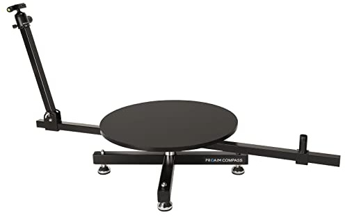 PROAIM Compass 360° Photo Booth - Piattaforma rotante per fotocamera per smartphone e fotocamera DSLR. Per fotografi, Youtuber e videomaker. Carico utile di 150 kg (DL-CMPS-01)