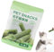 Streysisl Feline Grass Treats - Edible Snack Kitten Chew Toy,High Protein Chicken Freeze Dried Cat Grass Sticks for Adults & Kittens for Hairball Removal and Teeth Cleaning