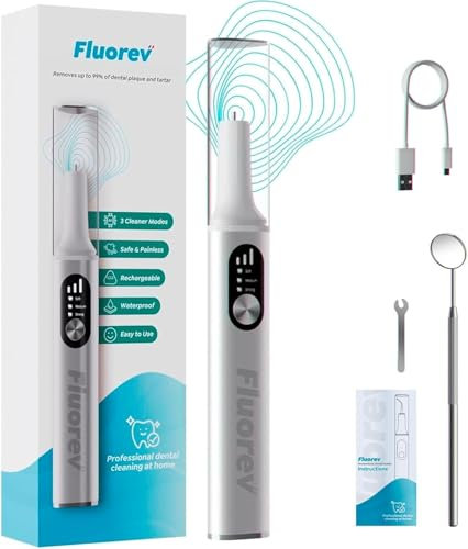 kit Detartrage dents | Brosse à Dent Élimine 99% du Tartres et Plaques | Détartreur Oral et Blanchiment Dentaires | Hygiène Dentaire Haleine Fraiche Hydropulseurs et Irrigateurs