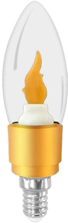 Lampadina di fiamma a LED con luce di fuoco per decorazione realistica, E12 E14, lampadina di Natale di base per casa interna, patio portico, camera da , soggiorno, ristorante, festa di Halloween
