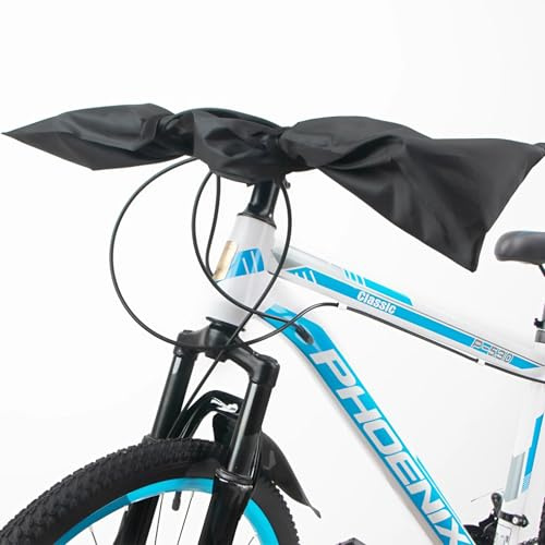 WZCFFF Lot de 2 housses de protection pour guidon, protection contre la pluie, protection contre l'humidité, cadre de vélo, housse de protection pour vélo