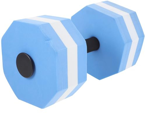 Lurrose Manubri Acquatici in Eva per Allenamento in Acqua, Attrezzi per Sport Acquatici Resistenza per Esercizi di Fitness in Piscina, per Workout in Acqua e Rinforzo Muscolare