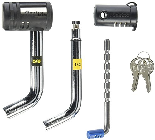 Master Lock 2848DAT Receiver Lock for 1/2 and 5/8 Receivers