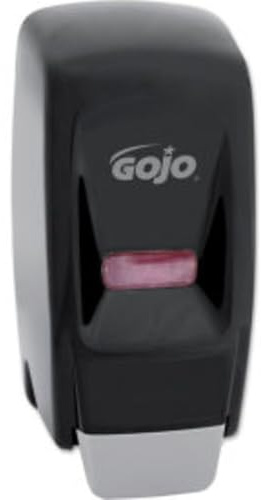 GOJO 800 Series Bag-in-Box Push-Style Lotion Soap Dispenser, Black, for 800 mL Lotion Soap Refills (Pack of 1) - 9033-12