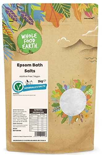 Wholefood Earth - Epsom Salts 2kg - Unrefined - Additive Free