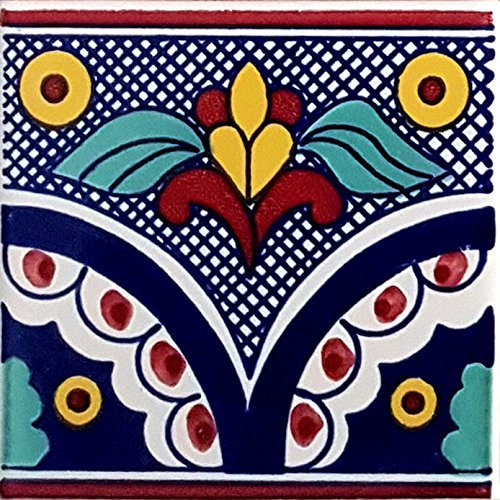 PIASTRELLA in Ceramica VIETRESE Decorate 10X10XH1, VIETRI Ceramic Tile (Ordine Minimo 5 Pezzi Anche l'uno Diverso dall'altro)