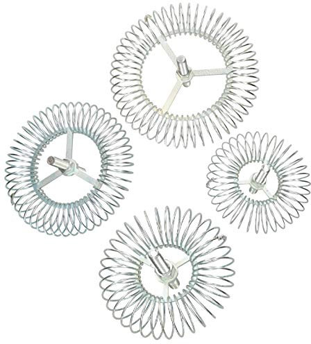 KOTARBAU Scopa per camino, in filo di acciaio a molla, flessibile e resistente, per camino e camino