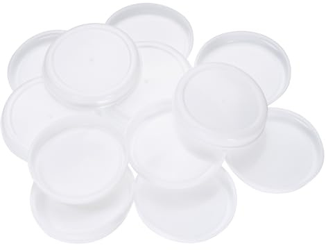 sourcing map 24 cappucci terminali per tubi postali da 7,6 cm, rotondi in cartone per spedizioni, tappi protettivi in plastica per poster, per spedizioni di carta, spedizione e conservazione di