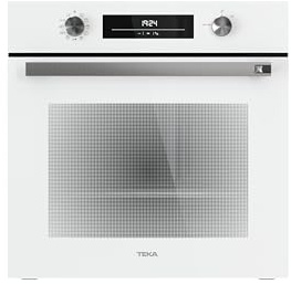 TEKA Horno Multifunción Pirolítico 60cm, 8 Funciones de Cocción, Sistema ThermoSeal, Autolimpieza Pirólisis y HydroClean, Display LED, Modelo NEO HSB 6250 P WH
