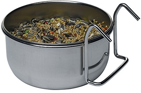 Accessoires pour Cages à Oiseaux Ferplast Sirio L304 mangeoire en Acier INOX