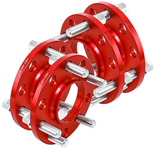 Pindex 4pcs Spurverbreiterungen 5x120 2x10mm 2x15mm, Spurplatten für BMW F20 F22 F30 F31 F10 F11 F25