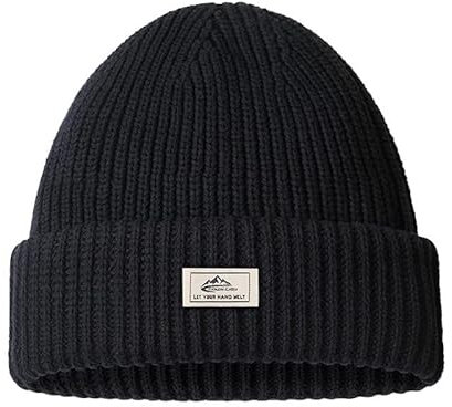 Winddle Mütze Winter, Dicke Beanie Hut, Thermo Strickmütze, Warme Wintermütze, Kältekappe und Maske mit Doppeltem Verwendungszweck, Winddichte Wintermütze für Herren und Damen