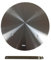 DEFTIMIRC Edelstahl-Induktionskochfeld-Konverterplatte, Wärmeverteiler, Gasherd, Induktions-Adapterplatte mit abnehmbarem Griff für Elektro-Gasherd, Kochen, 16 cm