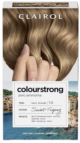 Clairol Colour Strong Permanent Hair Dye - 7.0 Dark Blonde