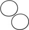 Be In Your Mind 2 Pezzi Guarnizione O-ring Coperchio Filtro Sabbia O-ring Guarnizione Occhielli P6563 Compatibile Con Bestway Flowclear 1000 1200 1500 125x115x5mm Nero