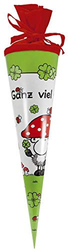 1x Goldbuch Geschwister Schultüte 35cm Sheepworld Schaf Ganz viel Glück verstärkter Lackkarton