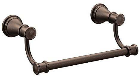Moen YB6486ORB Belfield 9-Inch Bathroom Hand Towel Bar, Oil Rubbed Bronze