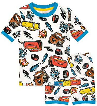 Disney Cars Pyjamas | Lightning Mcqueen Pyjamas for Kids | Snug Fitting Boys Pjs