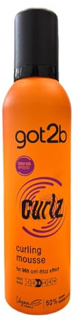 Schwarzkopf got2b Mousse coiffante bouclée 250 ml