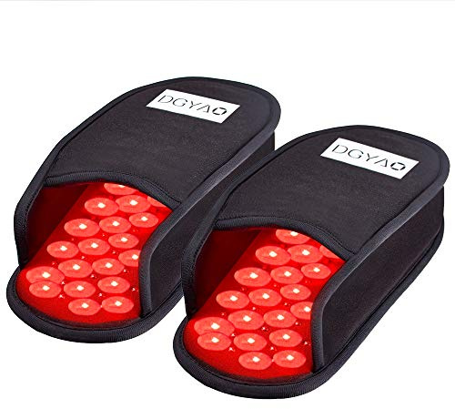 DGYAO Red Near Infrared Light Therapy Device for Foot (DIP Beads 1 Pair)