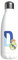 CYP Botella Personalizable Blanca de Acero 550ml Real Madrid, Unisex, Plata, Diseño Letra D
