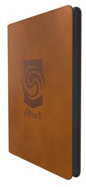 Gamegenic Altered Zip-Up Album, para Cartas de Altered, Incluye 20 páginas de Carga Lateral para Guardar un Total de 360 Cartas en Fundas