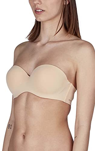 Skiny Damen Bandeau BH Micro Essentials Reggiseno, Beige, 70A Donna