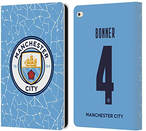 Head Case Designs Offiziell Zugelassen Manchester City Man City FC Gemma Bonner 2020/21 Frauen Home Kit Gruppe 1 Leder Brieftaschen Handyhülle Hülle Huelle kompatibel mit Apple iPad Air 2 (2014)