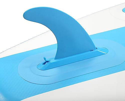 Stand Up Paddleboard Surfing Fins Flip-Lock Fin Replacement Surfing Fins SUP Quick Release Detachable Center Fin Help the Board to Travel in a Straight Line Ideal for Beginners and Pros