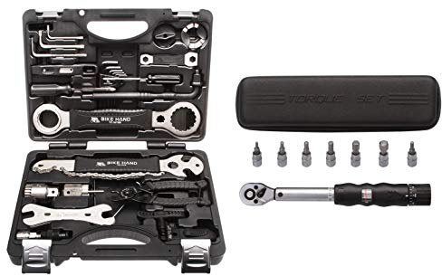 otgerlensker products Boîte d'outils de réparation pour vélo + Clé dynamométrique pour vélo et Moto